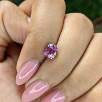 1.13 Ct. Purplish Pink Sapphire from Australia Life Style