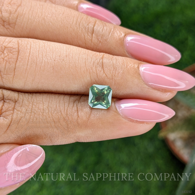 1.56 Ct. Yellowish Green Sapphire from Australia