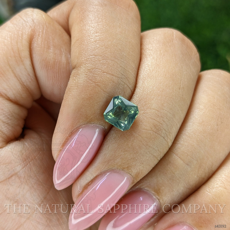1.56 Ct. Yellowish Green Sapphire from Australia