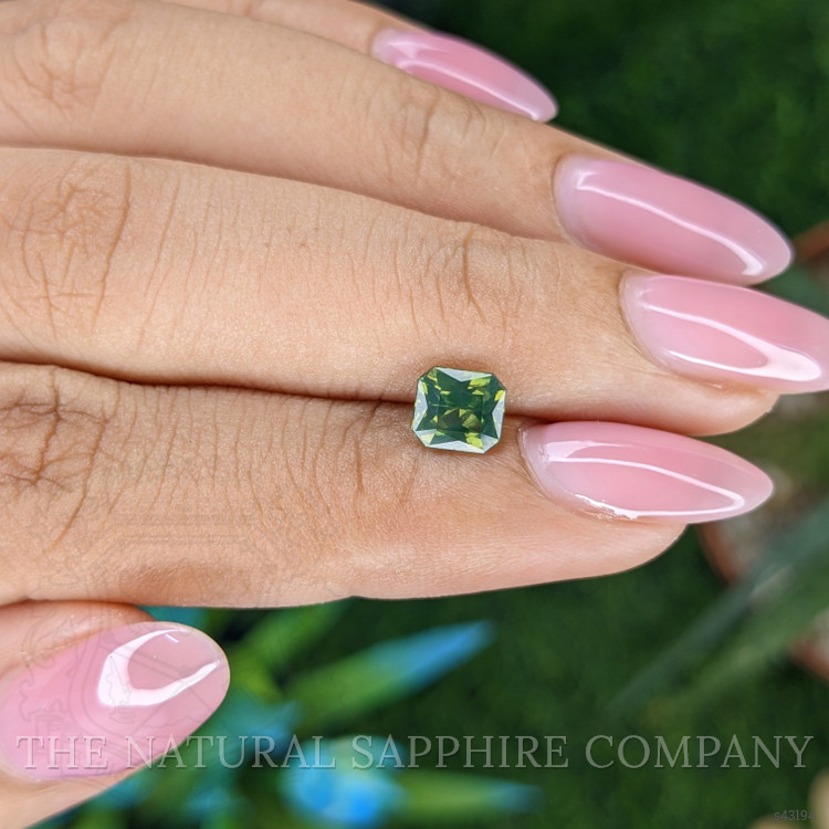 1.12 Ct. Green Sapphire from Australia