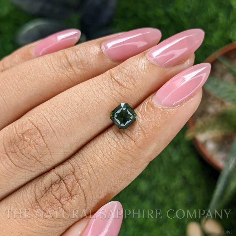 1.54 Ct. Yellowish Green Sapphire from Australia