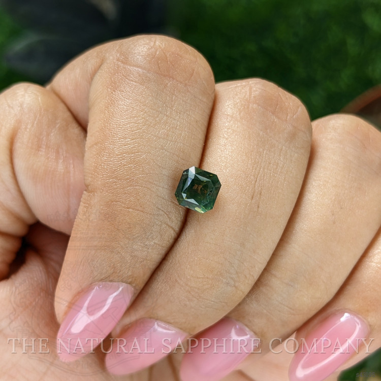1.54 Ct. Yellowish Green Sapphire from Australia