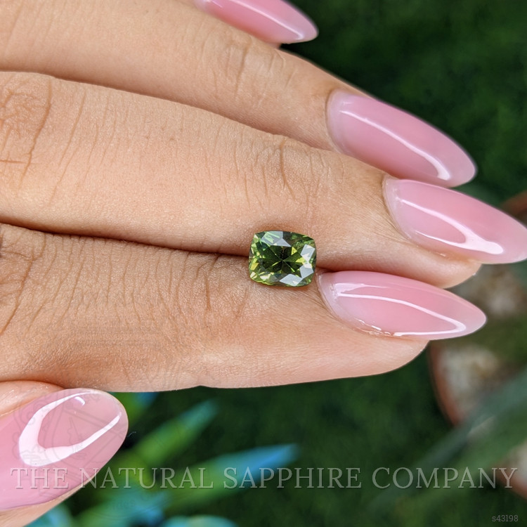 1.27 Ct. Yellowish Green Sapphire from Tanzania