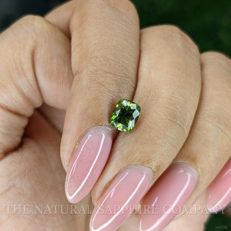 1.27 Ct. Yellowish Green Sapphire from Tanzania