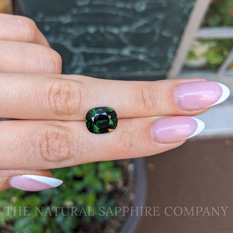 7.12 Ct. Green Sapphire from Madagascar