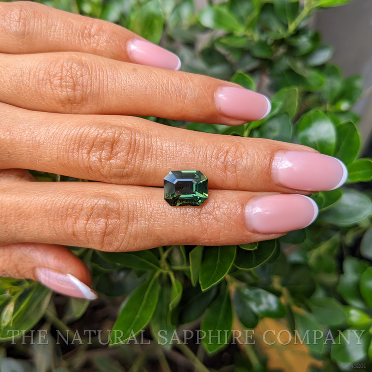 4.51 Ct. Yellowish Green Sapphire from Madagascar