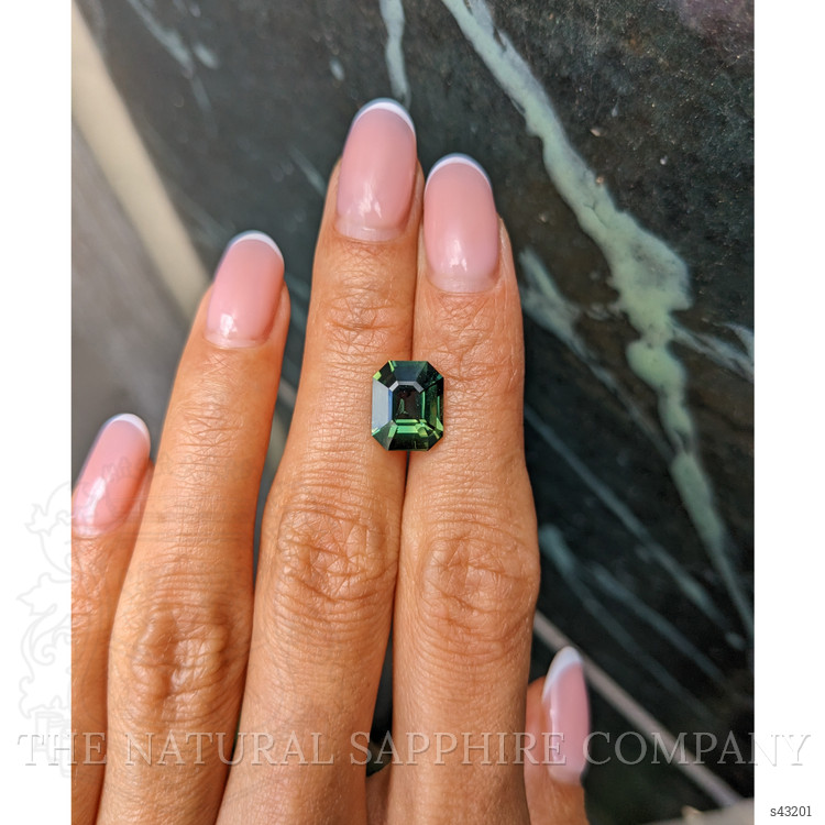 4.51 Ct. Yellowish Green Sapphire from Madagascar