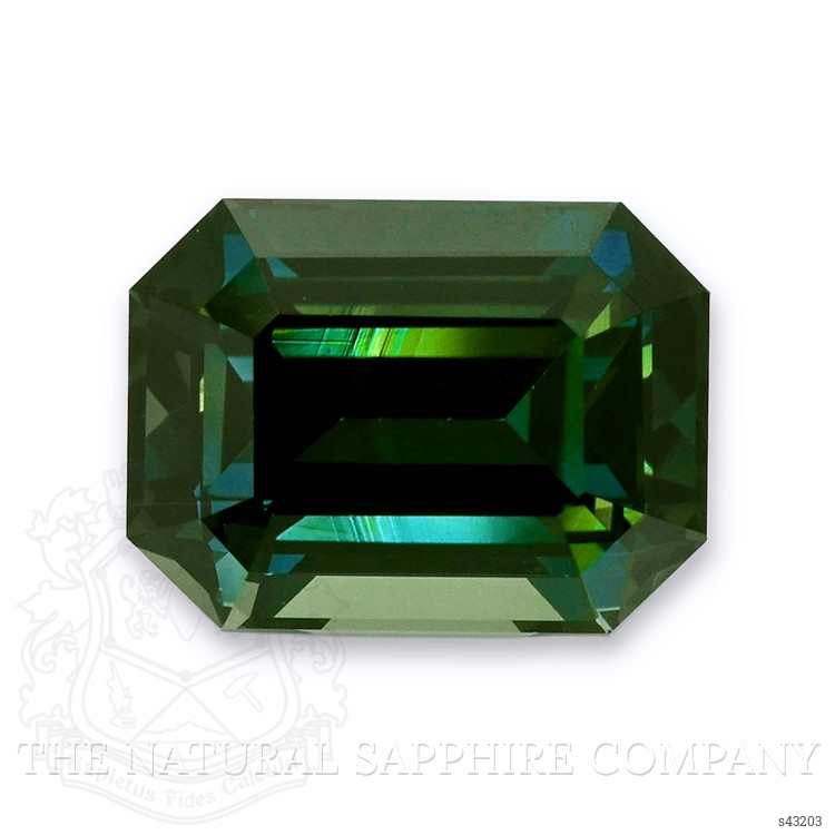 5.10 Ct. Bluish Green Sapphire from Madagascar