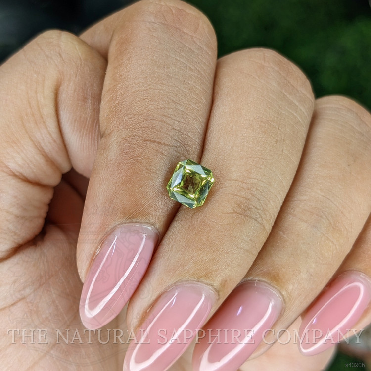 1.05 Ct. Yellowish Green Sapphire from Australia