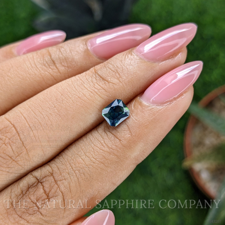 1.05 Ct. Bluish Green Sapphire from Australia