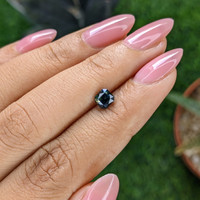 0.93 Ct. Greenish Blue Sapphire from Australia Life Style