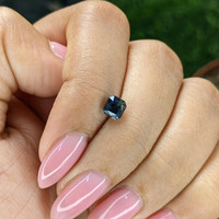 0.93 Ct. Greenish Blue Sapphire from Australia Life Style