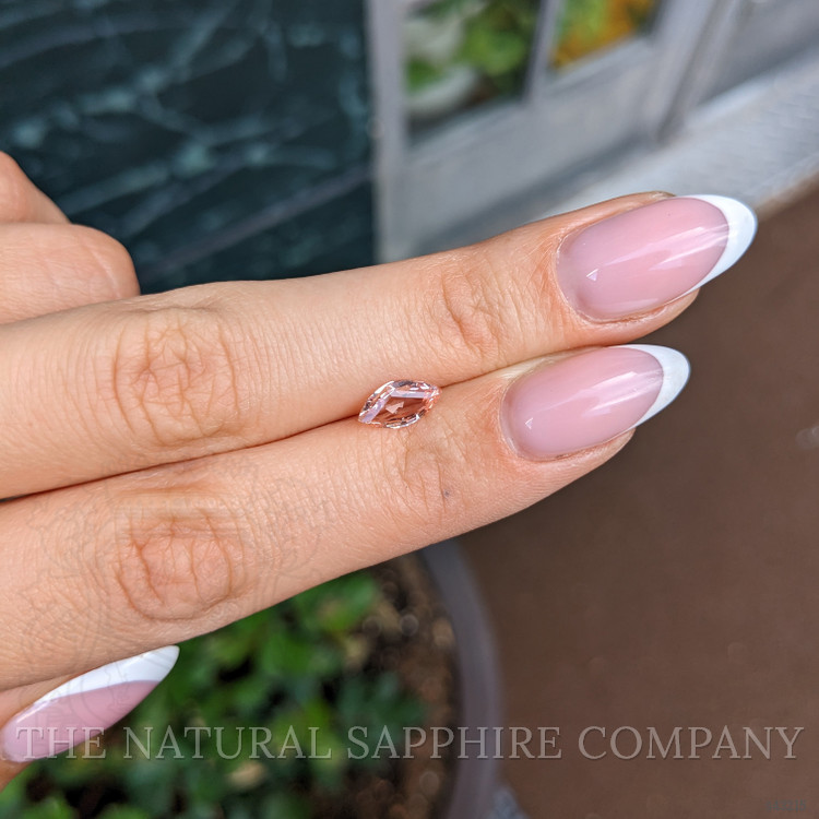 0.99 Ct. Padparadscha Sapphire from Ceylon (Sri Lanka)