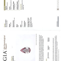 1.08 Ct. Padparadscha Sapphire from Ceylon (Sri Lanka) Scan Report