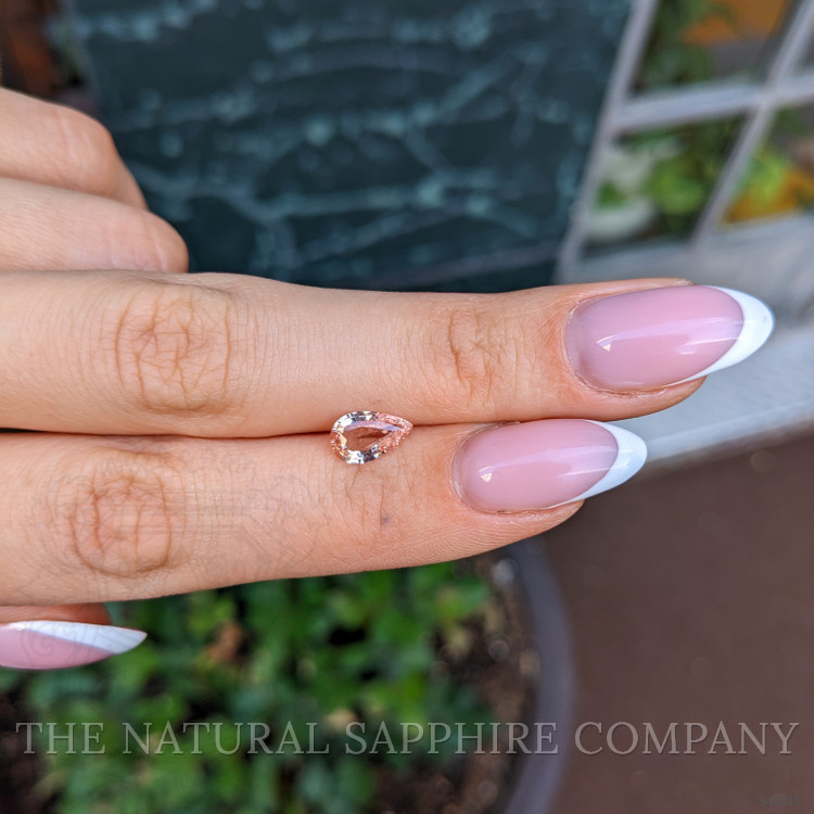 1.08 Ct. Padparadscha Sapphire from Ceylon (Sri Lanka)