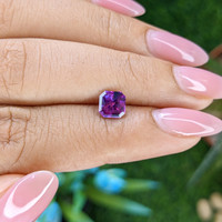 1.20 Ct. Bi Color / Parti Sapphire from Ceylon (Sri Lanka) Life Style