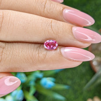 1.02 Ct. Pink Sapphire from Ceylon (Sri Lanka) Life Style