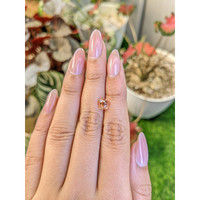 1.67 Ct. Padparadscha Sapphire from Ceylon (Sri Lanka) Life Style