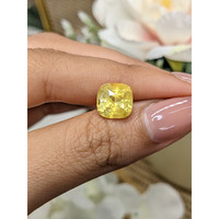 5.08 Ct. Yellow Sapphire from Ceylon (Sri Lanka) Life Style