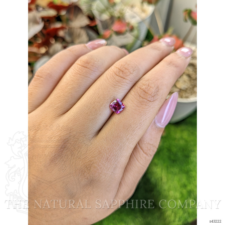 1.22 Ct. Purplish Pink Sapphire from Ceylon (Sri Lanka)