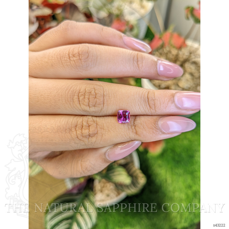 1.22 Ct. Purplish Pink Sapphire from Ceylon (Sri Lanka)