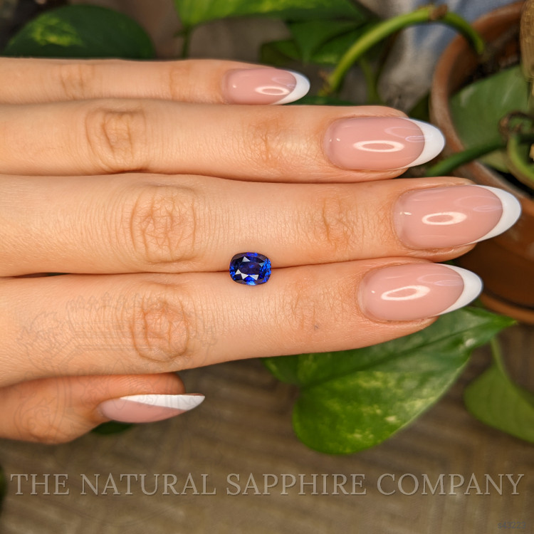 2.07 Ct. Blue Sapphire from Ceylon (Sri Lanka)