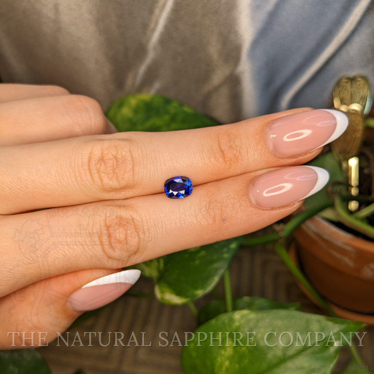 2.07 Ct. Blue Sapphire from Ceylon (Sri Lanka)