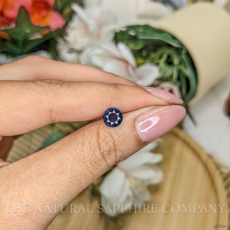 1.43 Ct. Blue Sapphire from Ceylon (Sri Lanka)