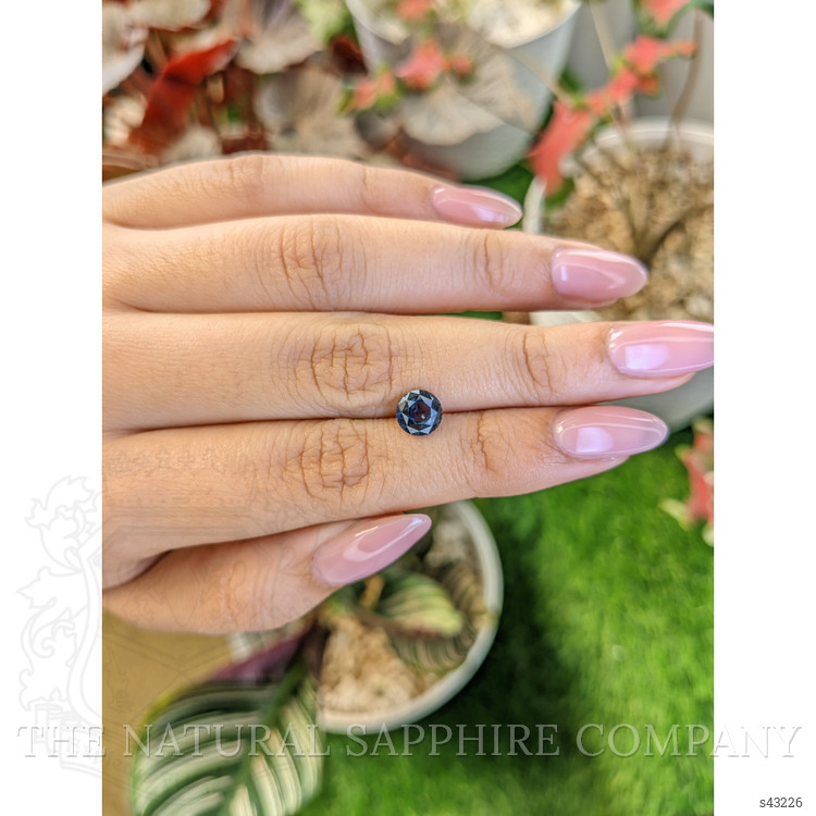1.43 Ct. Blue Sapphire from Ceylon (Sri Lanka)