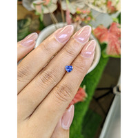 0.57 Ct. Blue Sapphire from Ceylon (Sri Lanka) Life Style