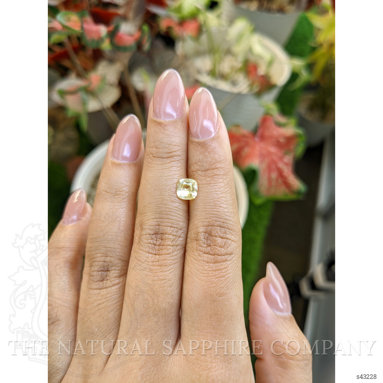1.09 Ct. Yellow Sapphire from Ceylon (Sri Lanka)