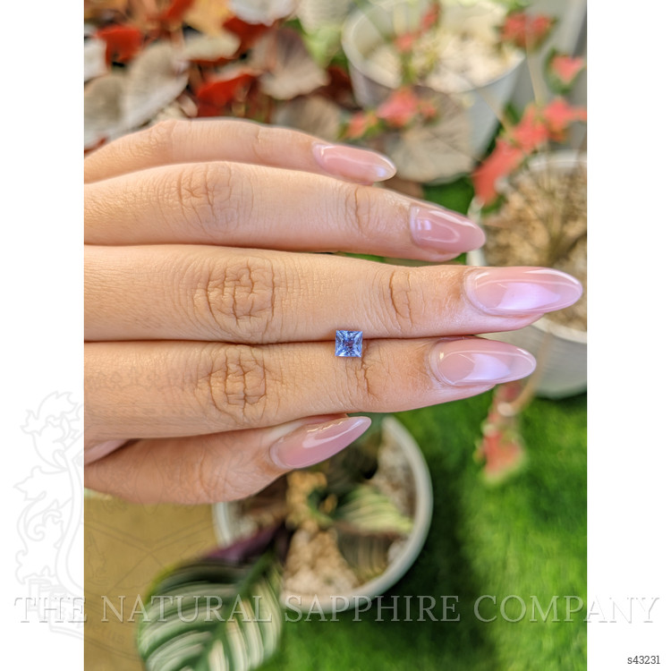 0.65 Ct. Blue Sapphire from Ceylon (Sri Lanka)