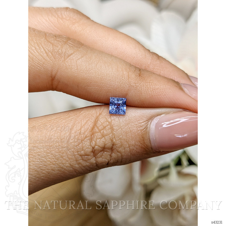 0.65 Ct. Blue Sapphire from Ceylon (Sri Lanka)