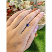 1.30 Ct. Violet Sapphire from Ceylon (Sri Lanka) Life Style