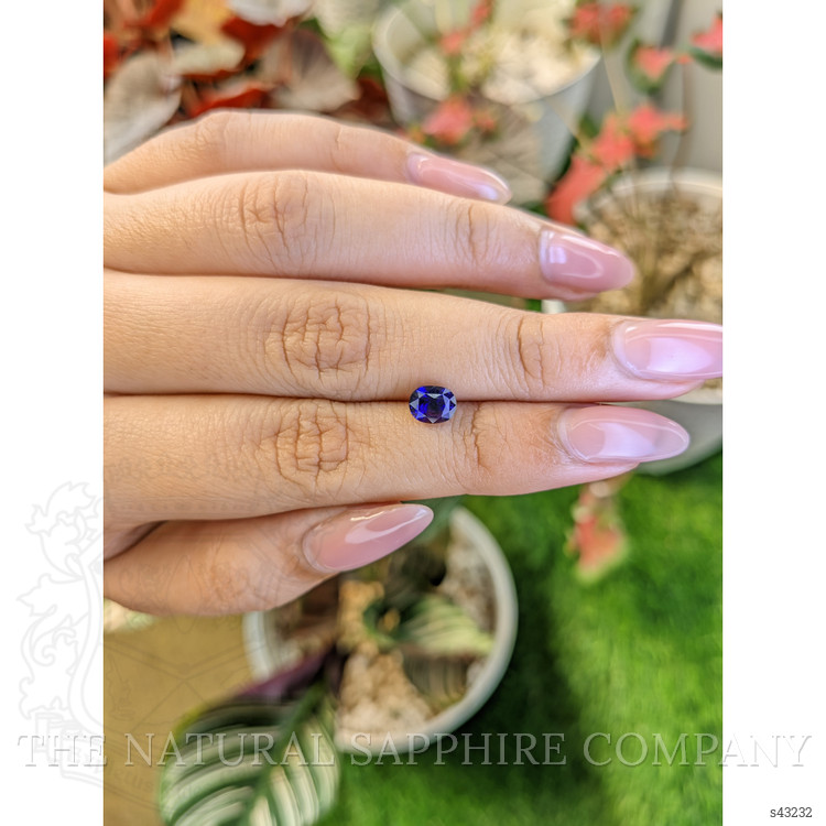 1.30 Ct. Violet Sapphire from Ceylon (Sri Lanka)