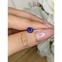 1.30 Ct. Violet Sapphire from Ceylon (Sri Lanka) Life Style