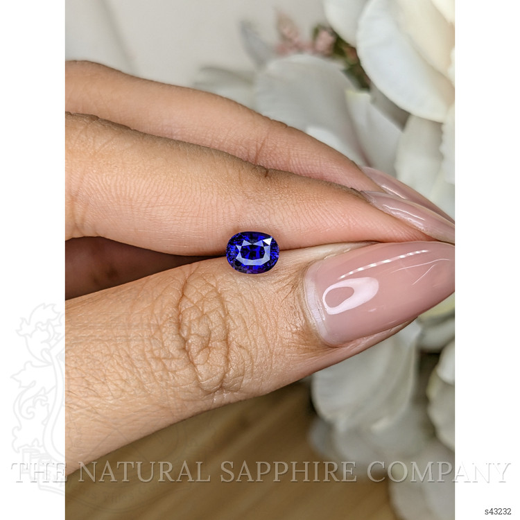 1.30 Ct. Violet Sapphire from Ceylon (Sri Lanka)