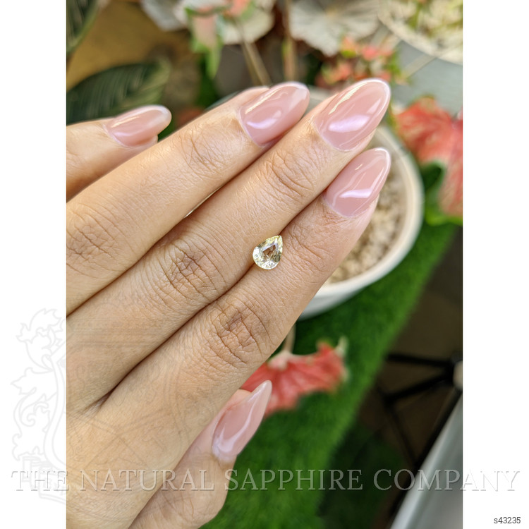 1.07 Ct. Yellow Sapphire from Ceylon (Sri Lanka)