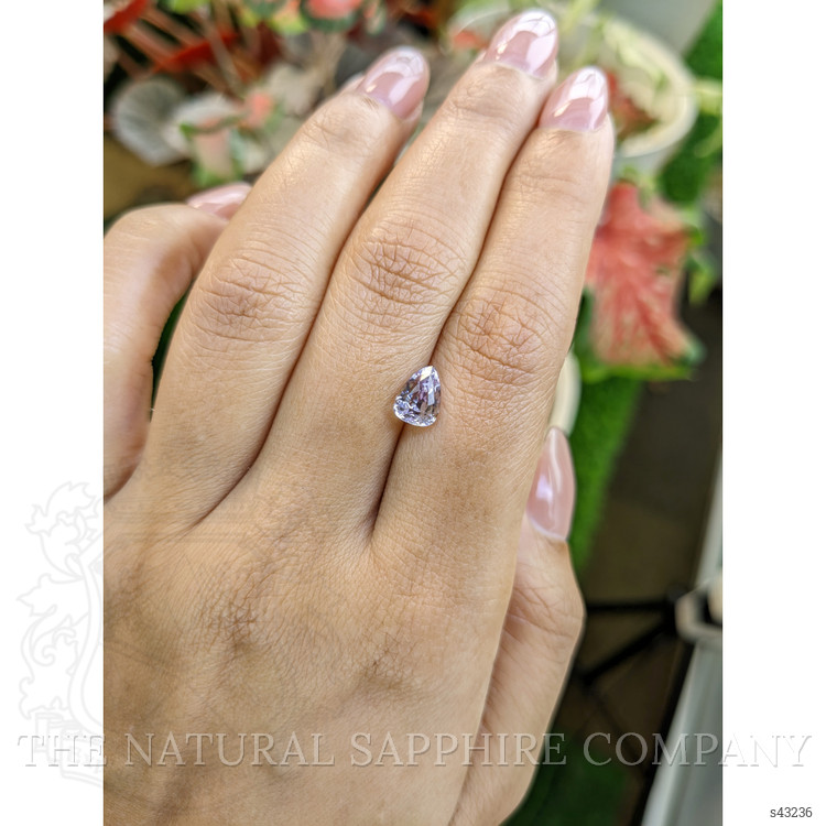 1.77 Ct. Purple Sapphire from Ceylon (Sri Lanka)