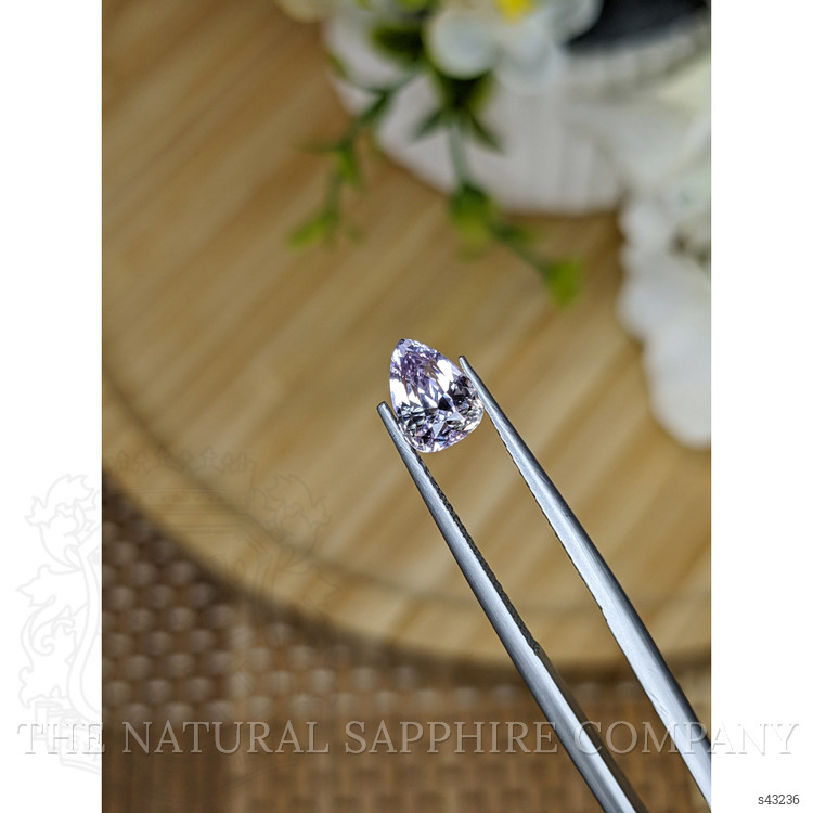 1.77 Ct. Purple Sapphire from Ceylon (Sri Lanka)