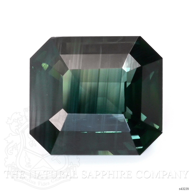2.18 Ct. Bluish Green Sapphire from Ceylon (Sri Lanka)