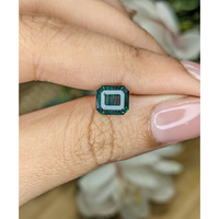 2.18 Ct. Bluish Green Sapphire from Ceylon (Sri Lanka) Life Style