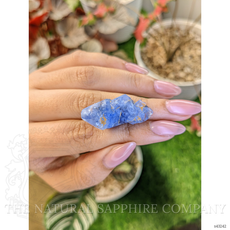 41.82 Ct. Blue Sapphire from Ceylon (Sri Lanka)