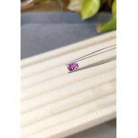 0.79 Ct. Pink Sapphire from Madagascar Life Style