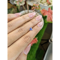 0.61 Ct. Violet Sapphire from Ceylon (Sri Lanka) Life Style
