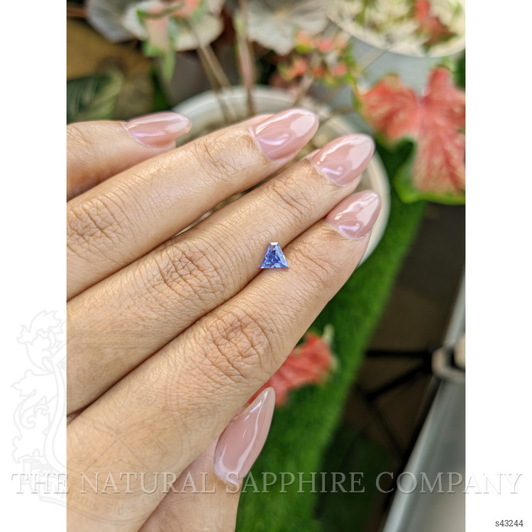 0.61 Ct. Violet Sapphire from Ceylon (Sri Lanka)