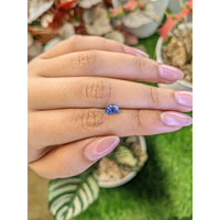 0.91 Ct. Blue Sapphire from Ceylon (Sri Lanka) Life Style
