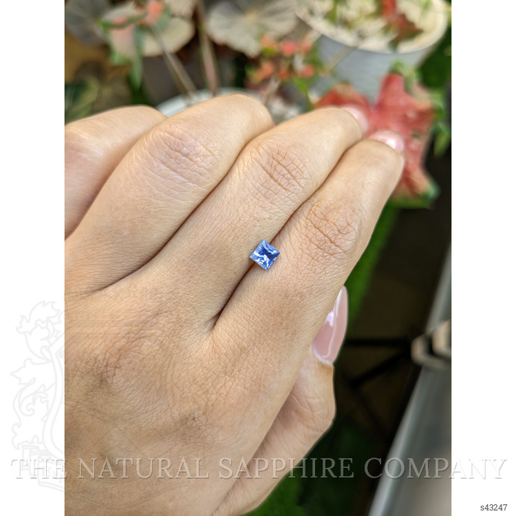 0.53 Ct. Blue Sapphire from Ceylon (Sri Lanka)