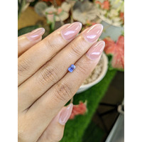 0.71 Ct. Blue Sapphire from Ceylon (Sri Lanka) Life Style