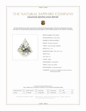 1.18 Ct. Yellow Sapphire from Ceylon (Sri Lanka) Scan Report